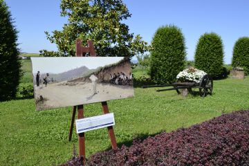 Una tappa del Percorso Morbelliano in Frazione Colma a Rosignano Monferrato